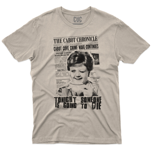 CUC T-SHIRT JESSICA TONIGHT SOMEONE IS GOING TO DIE - PERSONAGGI FAMOSI - SERIE TV - Jessica Fletcher - Divertente - Cabot Cove - La signora in giallo -  #chooseurcolor