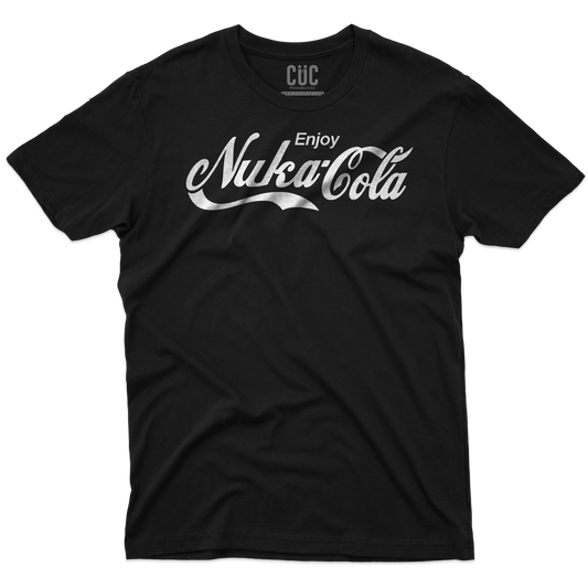 CUC T-SHIRT Enjoy Nuka Cola - GAMES - Fallout - Ice Cold - Parodia - Famosi - #chooseurcolor