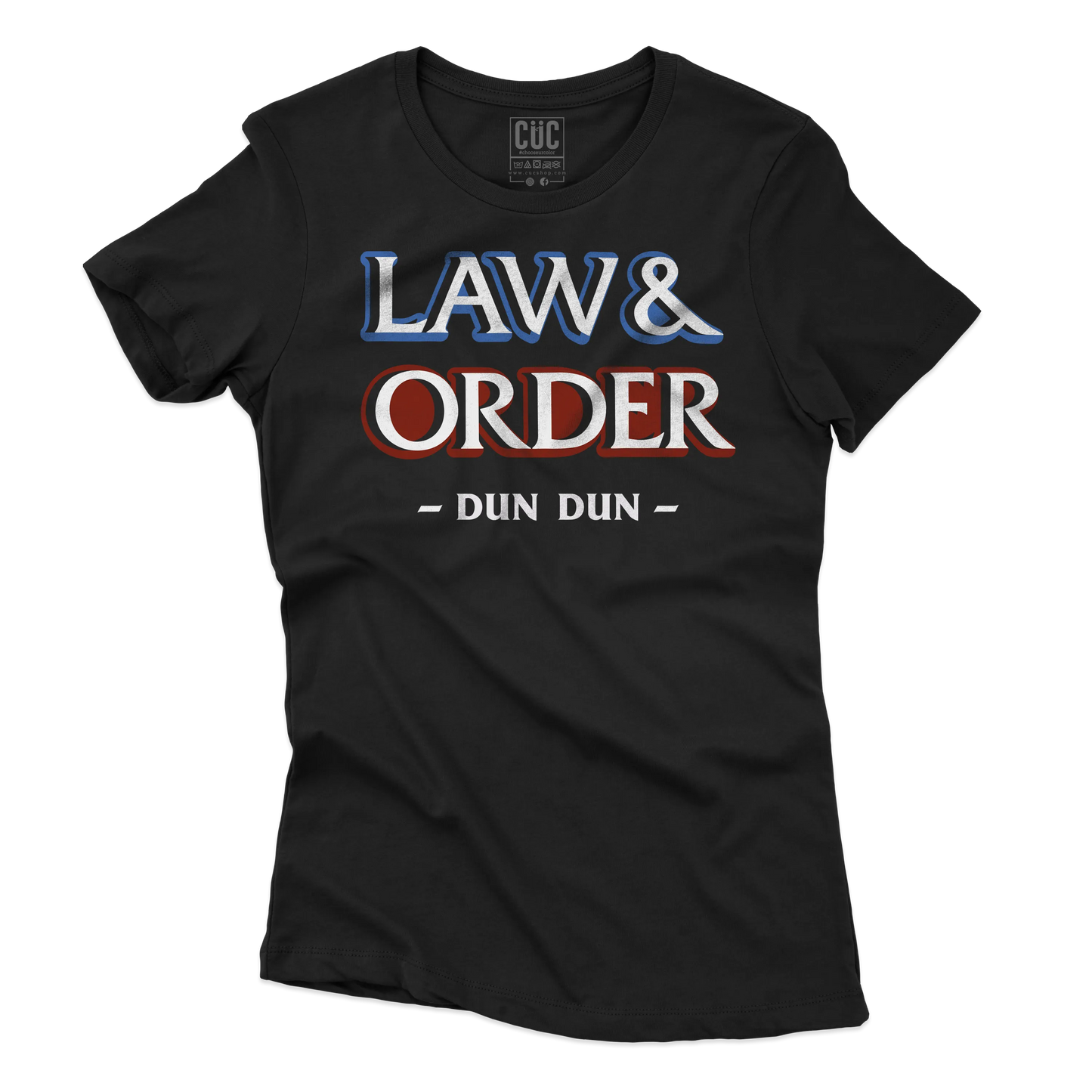 CUC T-SHIRT Sigla Law & Order - SERIE TV - Crime -  #chooseurcolor