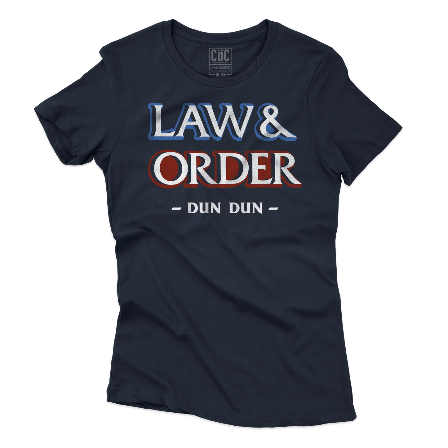 CUC T-SHIRT Sigla Law & Order - SERIE TV - Crime -  #chooseurcolor