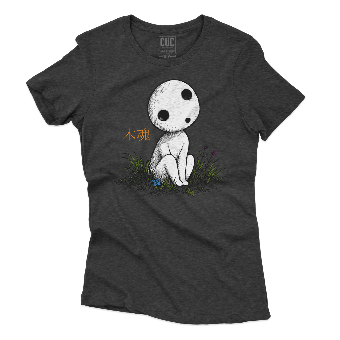 CUC T-SHIRT KODAMA Spirito degli alberi - ANIME MANGA - PERSONAGGI FAMOSI - Giappone - Folklore -  #chooseurcolor