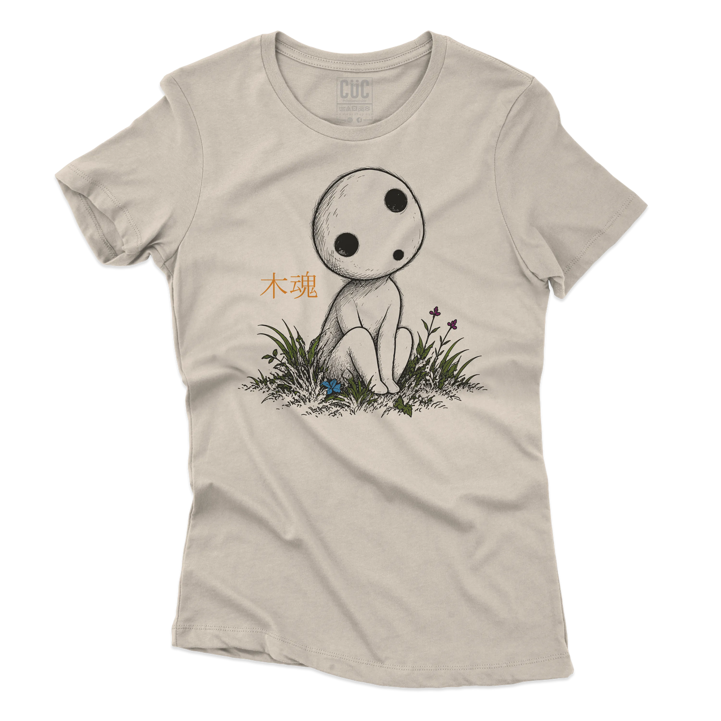 CUC T-SHIRT KODAMA Spirito degli alberi - ANIME MANGA - PERSONAGGI FAMOSI - Giappone - Folklore -  #chooseurcolor