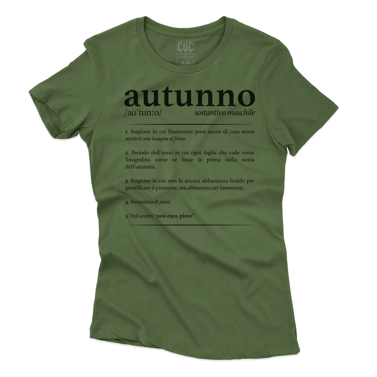 CUC T-SHIRT Definizione Autunno - AUTUNNO - Divertente -  #chooseurcolor