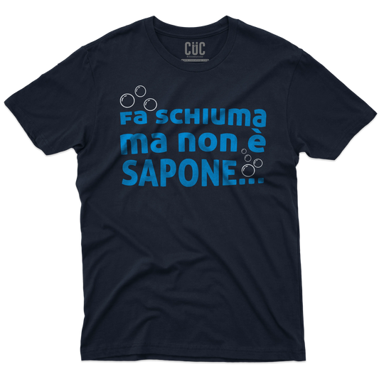 CUC T-SHIRT Fa schiuma ma non è sapone - PERSONAGGI FAMOSI - Cult - Programmi TV - #chooseurcolor