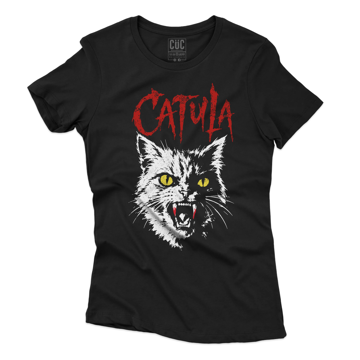 CUC T-SHIRT CATULA - PERSONAGGI FAMOSI - FILM - Dracula - Divertente - Halloween - Horror - Cats Lovers -  #chooseurcolor