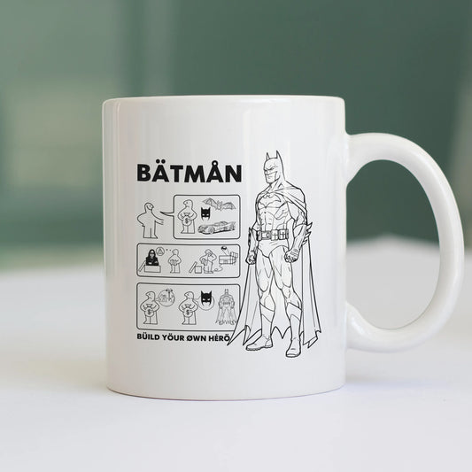 CUC TAZZA BATMAN BUILD YOUR HERO - FILM - Cult - Divertente -  #chooseurcolor
