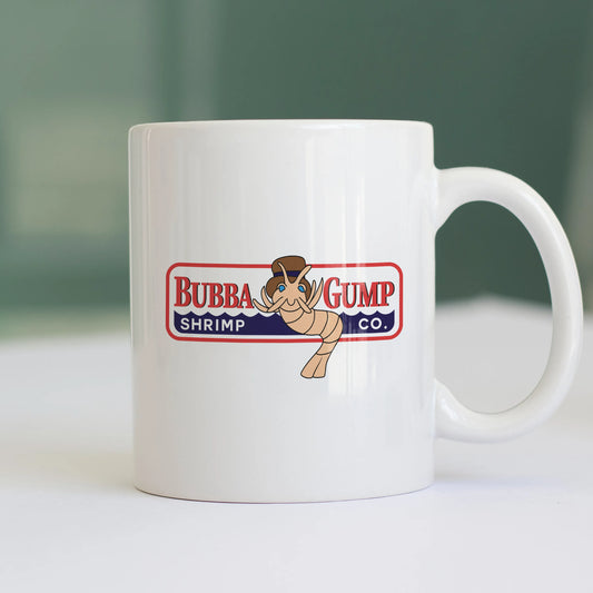 CUC TAZZA IN CERAMICA BUBBA GUMP GAMBERI - FILM - Shrimp - Forrest - Cult - #chooseurcolor