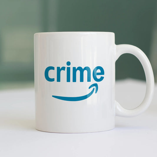 CUC TAZZA IN CERAMICA CRIME - PROGRAMMI TV - Divertente - Thrillers - Serie TV -  #chooseurcolor