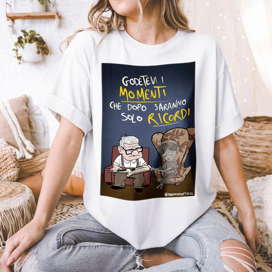 T-SHIRT RICORDI Bianca #chooseurcolor