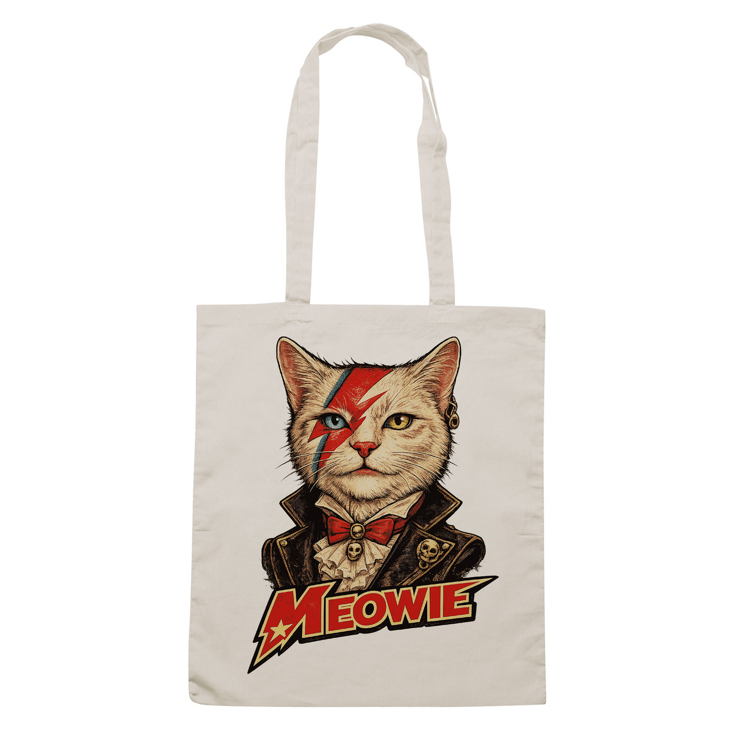 SHOPPER DAVID MEOWIE ziggy star cat gatto rock Sabbia #chooseurcolor