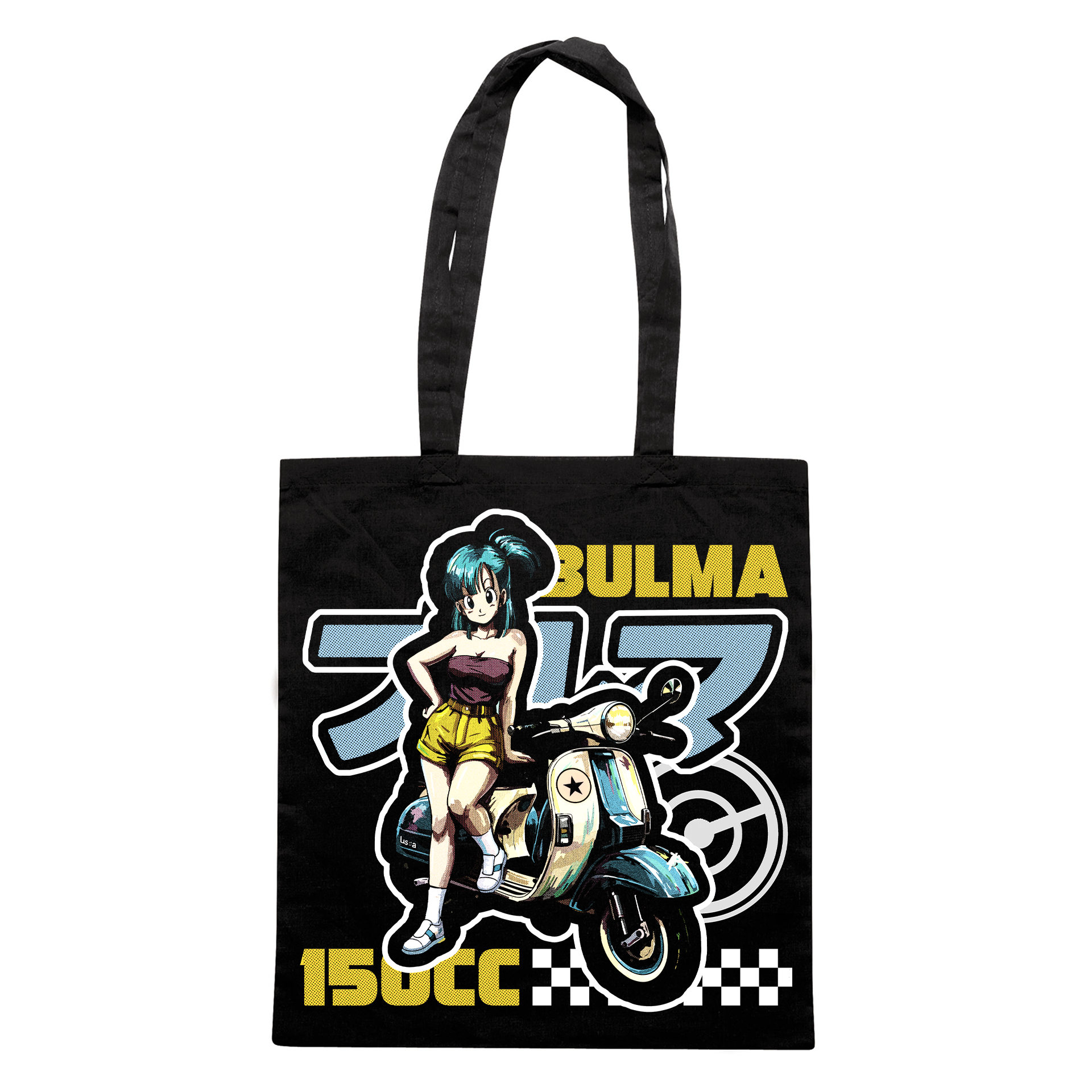 SHOPPER CUC ANIME BULMA 150CC motorino e classic manga Nera M [IMGKEY:BLA:M:1]
