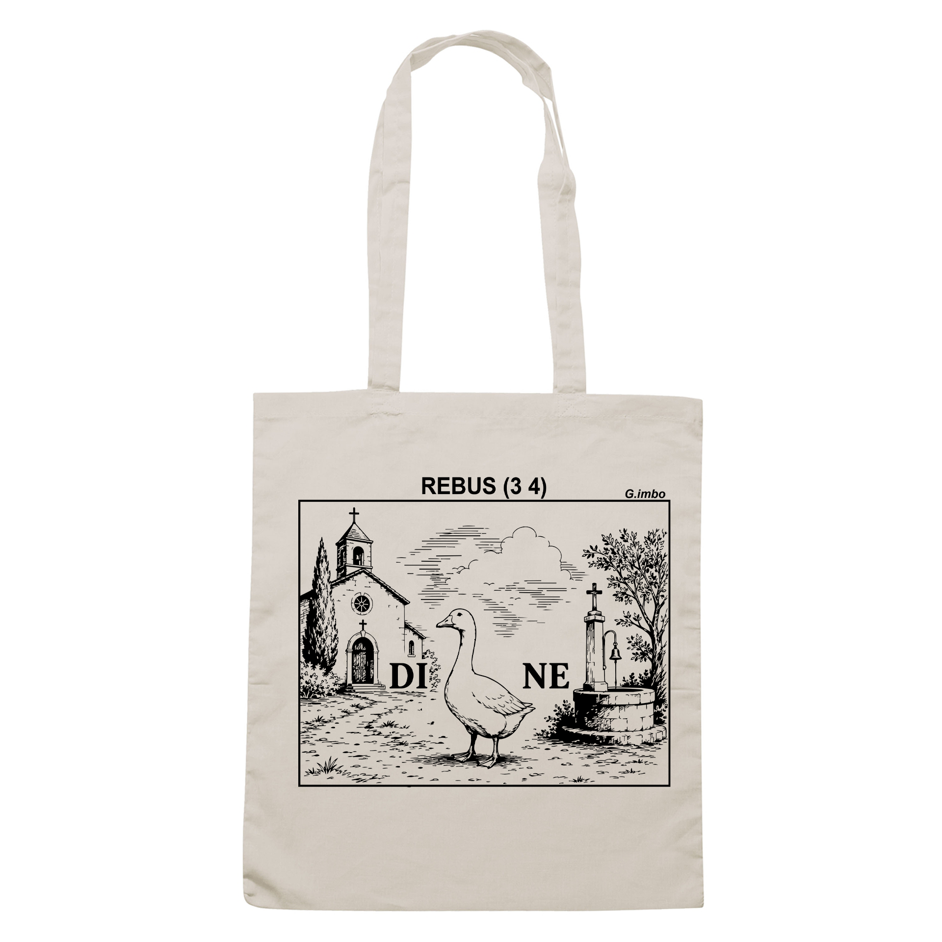 SHOPPER CUC Rebus Irriverente Be stemmia Di Ne Settimana enigmistica Sabbia M [IMGKEY:SAN:M:1]