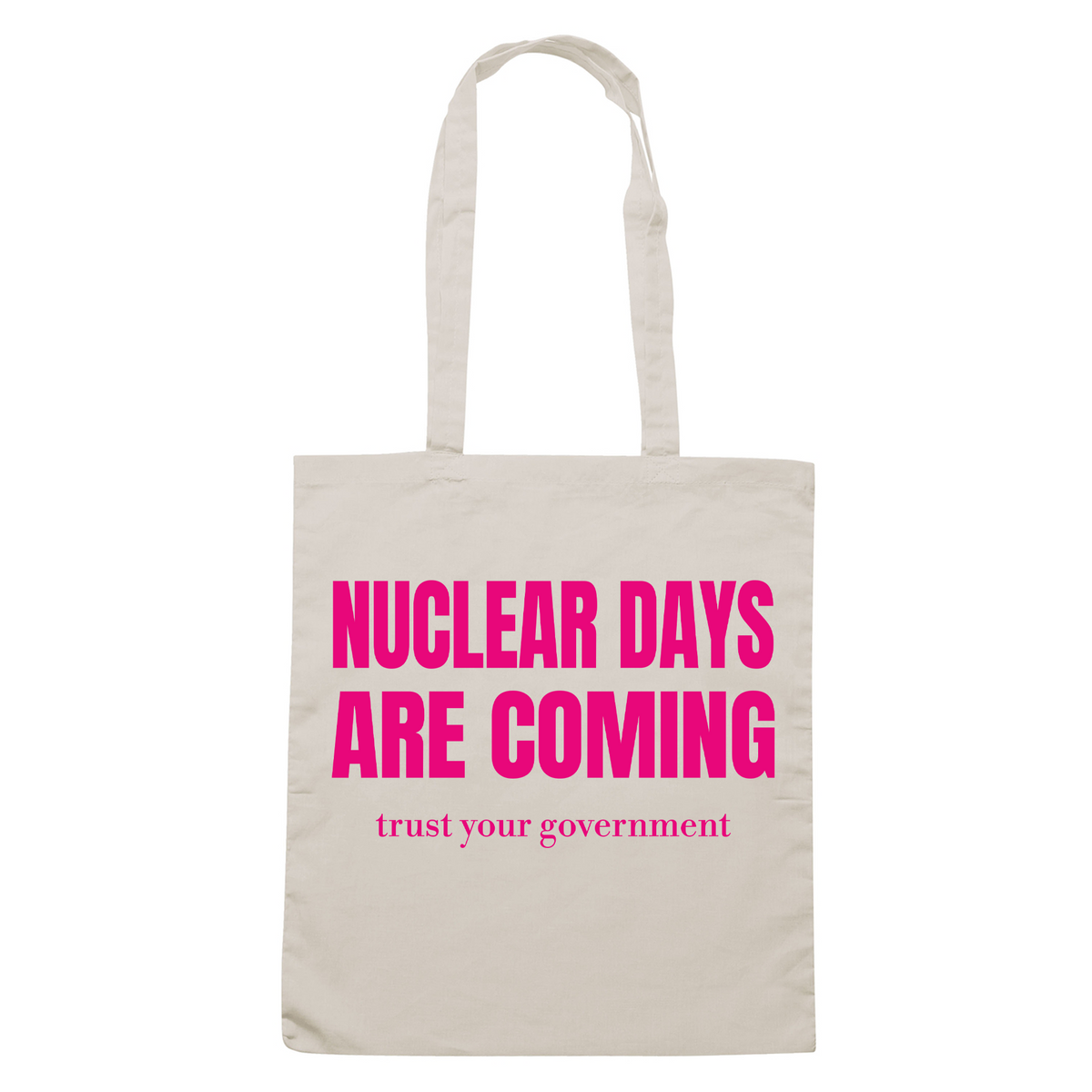 SHOPPER CUC nuclear days are coming politica tempi bui Sabbia M [IMGKEY:SAN:M:1]