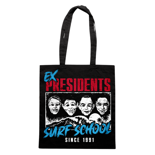 SHOPPER CUC EX PRESIDENTS Surf School Point Break film cult anni 90 Nera M [IMGKEY:BLA:M:1]