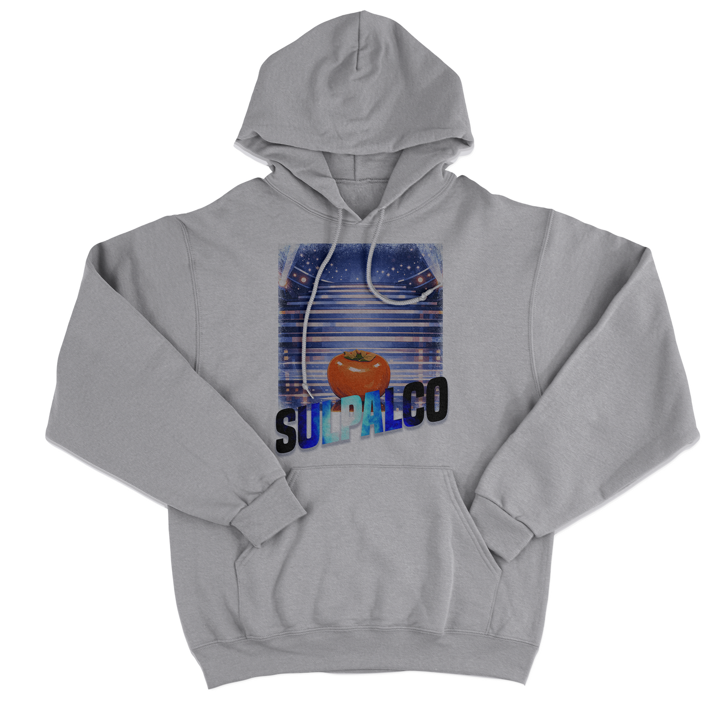 FELPA CAPPUCCIO CACO SUL PALCO SANREMO Grigio #chooseurcolor