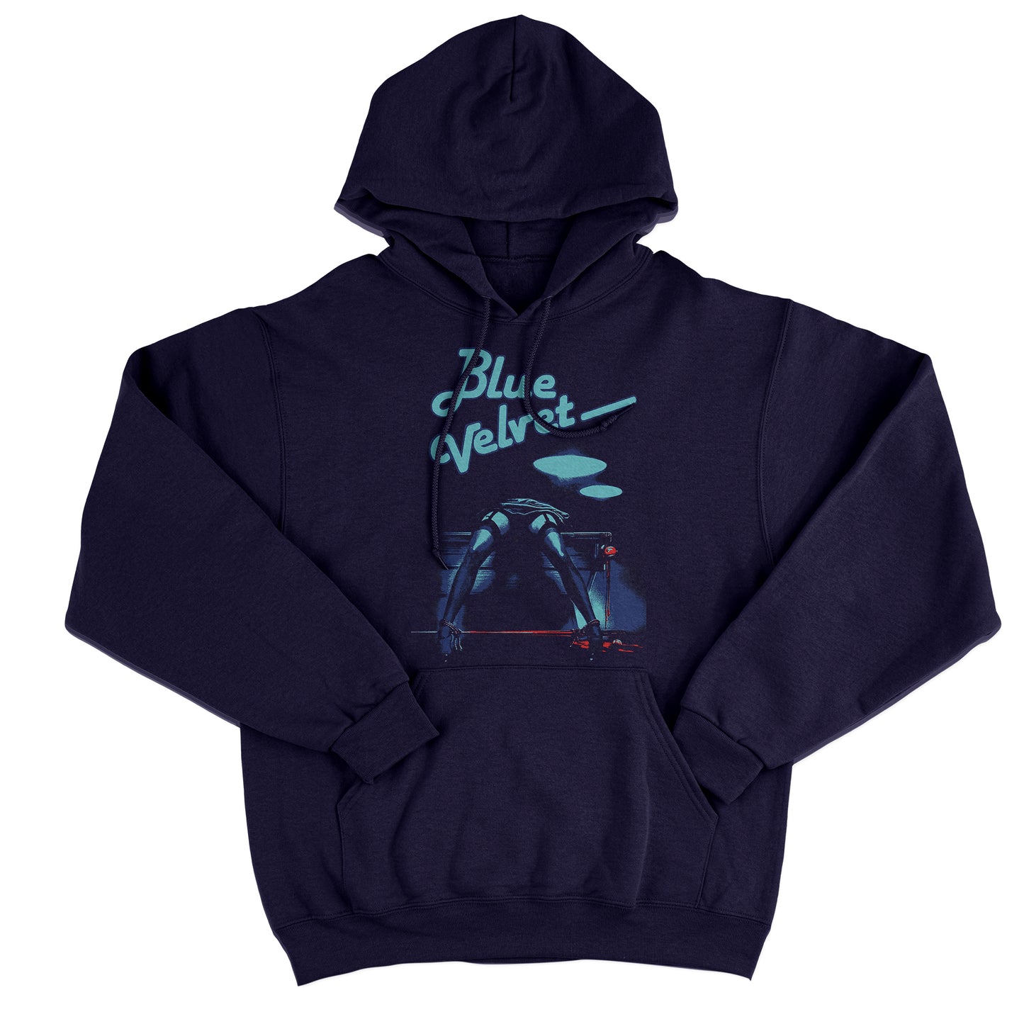 FELPA CAPPUCCIO BLUE VELVET PIXEL David Lynch film cult Blu #chooseurcolor