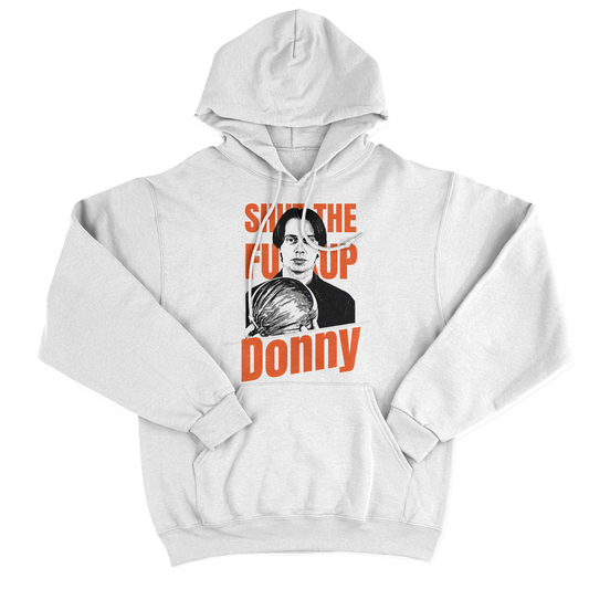 FELPA CAPPUCCIO DONNY SHUT THE FXXKUP Big Lebowski Bianca M [IMGKEY:WHI:M:1]