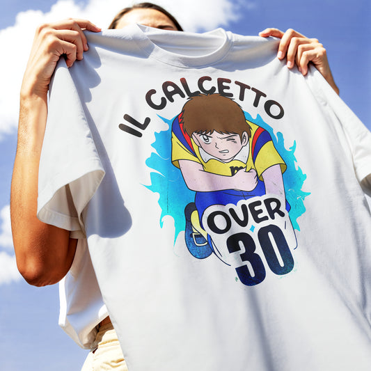 T-SHIRT IL CALCETTO DOPO I 30 siamo tutti Julian Ross Bianca #chooseurcolor