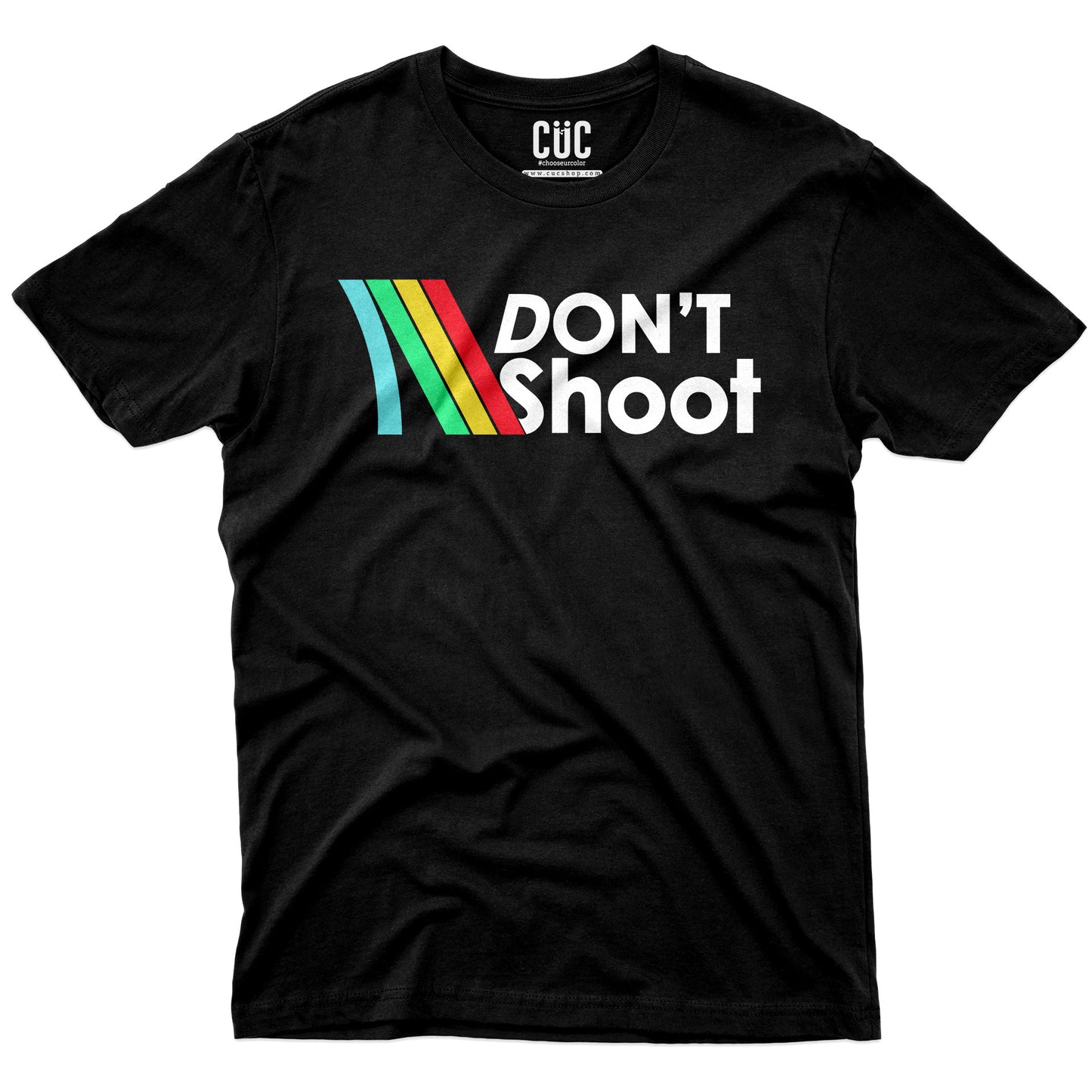 T-SHIRT DON'T SHOOT arc riders gioco dell'anno nerd gaming Nera #chooseurcolor