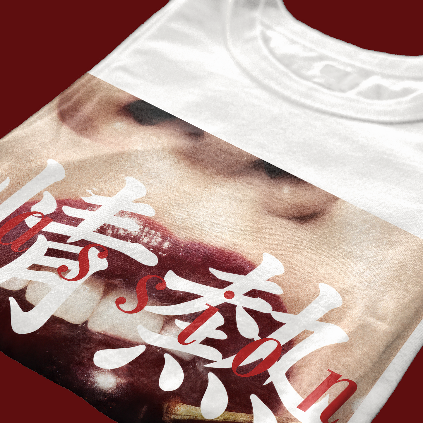 T-SHIRT PASSION maglia fotografica Passione love Bianca #chooseurcolor