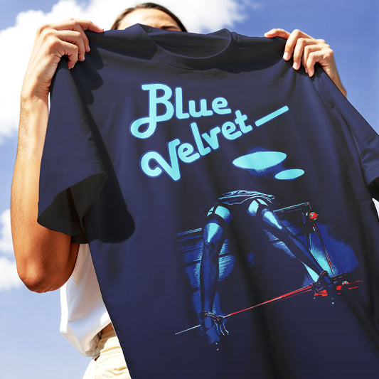 T-SHIRT BLUE VELVET PIXEL David Lynch film cult Blu #chooseurcolor