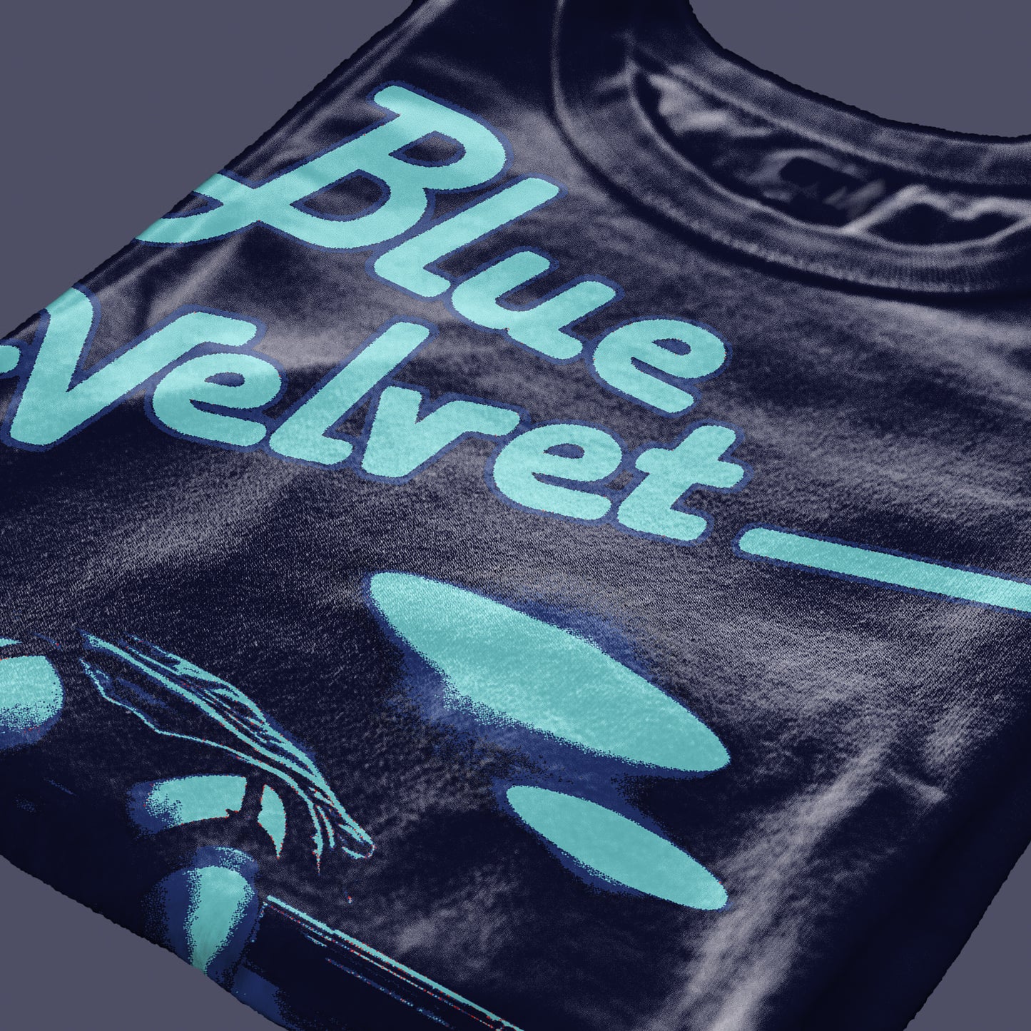 T-SHIRT BLUE VELVET PIXEL David Lynch film cult Blu #chooseurcolor