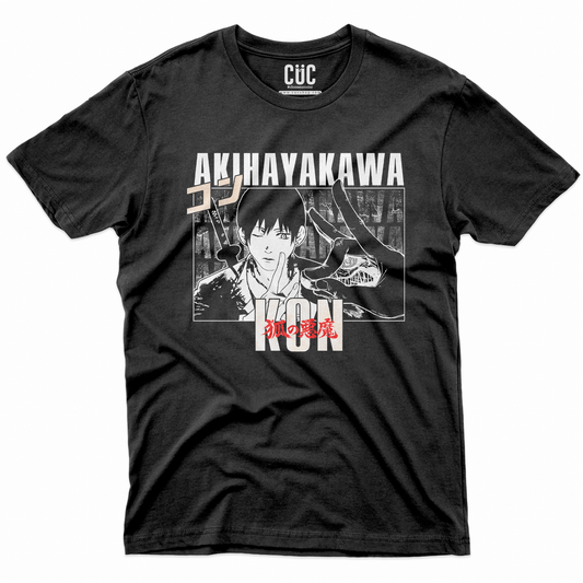T-SHIRT CUC Kon Chaisawman manga anime cult Japan Nera M [IMGKEY:BLA:M:1]