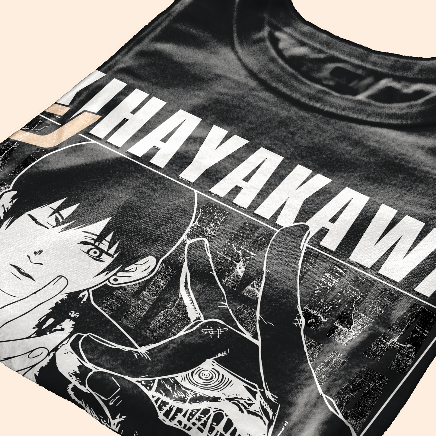 T-SHIRT CUC Kon Chaisawman manga anime cult Japan Nera M [IMGKEY:BLA:M:4]