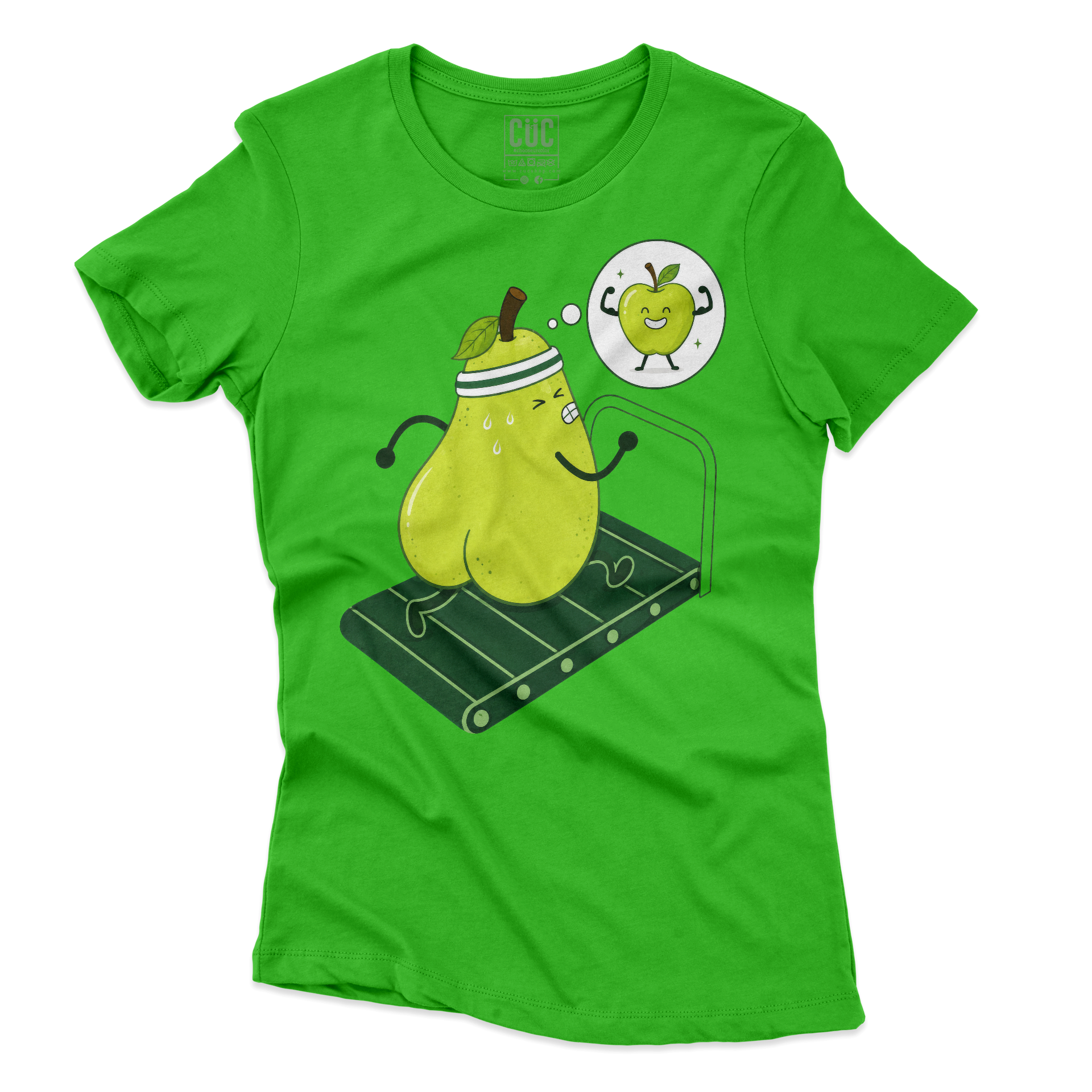 T-SHIRT CUC PERA FITNESS prova costume divertente IRI W [IMGKEY:IRI:W:2]