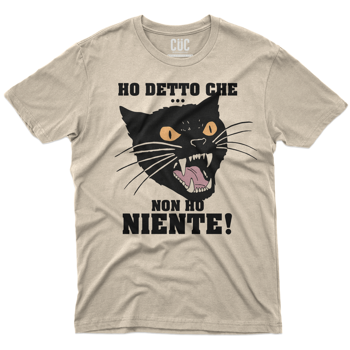 T-SHIRT CUC ti ho detto che non ho niente divertente regalo Sabbia M [IMGKEY:SAN:M:2]