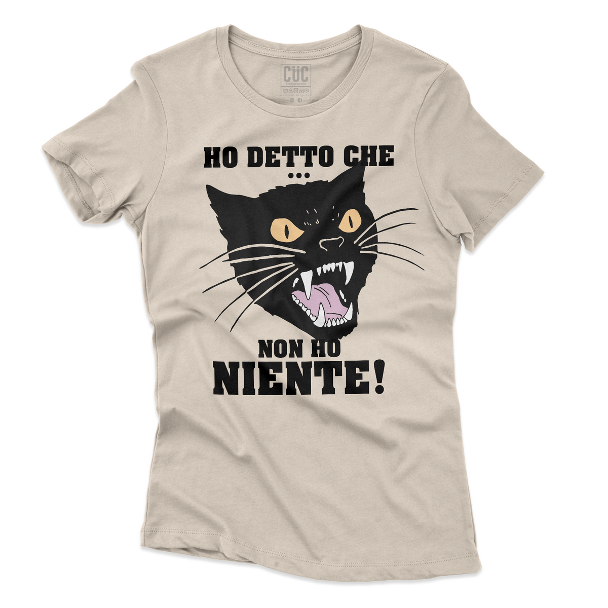 T-SHIRT CUC ti ho detto che non ho niente divertente regalo Sabbia W [IMGKEY:SAN:W:1]