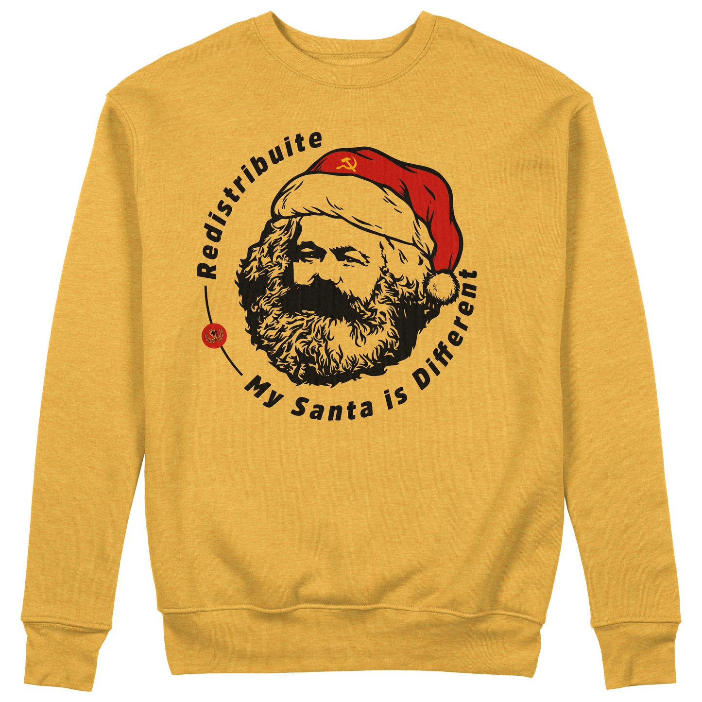 Felpa Girocollo My Santa is Different - Marx Natale  #chooseurcolor