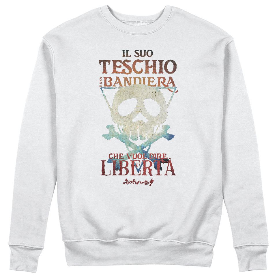 La Maglieria Felpa Girocollo Capitan Harlock v.1 Unisex Arcadia Cartone La Maglieria Felpa Girocollo Capitan Harlock v.1 Unisex Arcadia Cartone