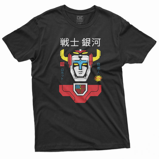 T-Shirt Voltron minimal - Robot Leoni- anni 80 cartoon  #chooseurcolor