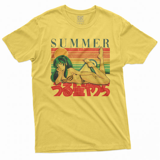 CUC T-Shirt SUMMER LAMU - anime - Cartoon anni 90   #chooseurcolor