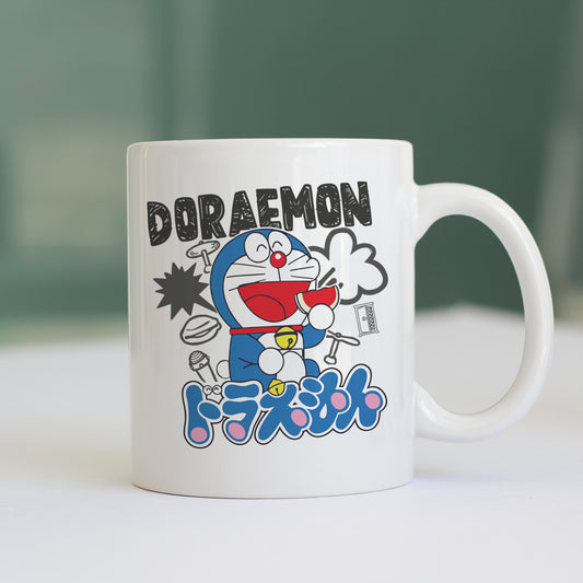 Tazza DORAEMON - Nobita - anime anni 80 Gatto spaziale #chooseurcolor