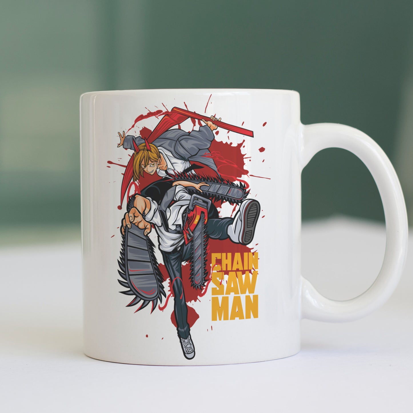 Tazza Chainsawman- Manga Anime Classic Cult #chooseurcolor