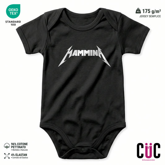 BODY BAMBINO MAMMINA METAL Nera M [IMGKEY:BLA:M:1]
