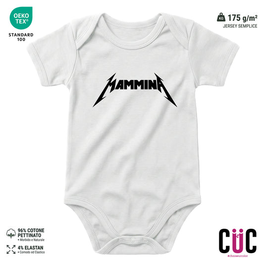 BODY BAMBINO MAMMINA METAL Bianca M [IMGKEY:WHI:M:1]