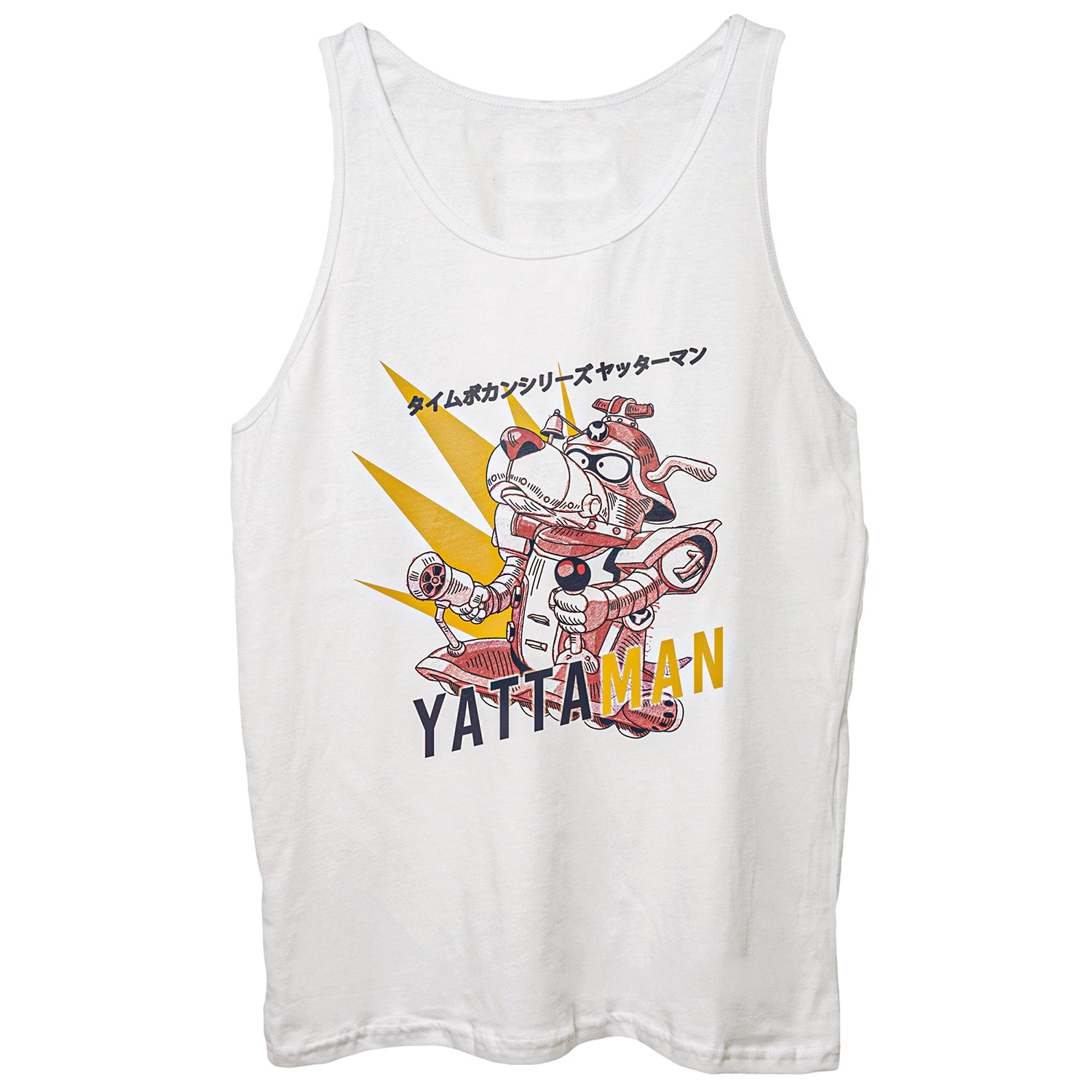 Canotta Uomo Donna Con Stampa Spazio Moon Burger - Tank Top Nero In Cotone | Regalo Divertente - Foto 3