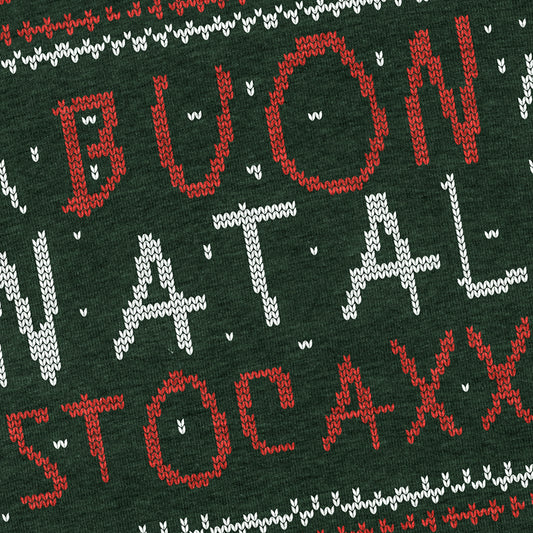 Felpa Girocollo BUON NATALE STOCAX - Felpa Natalizia Brutta - Natale #chooseurcolor