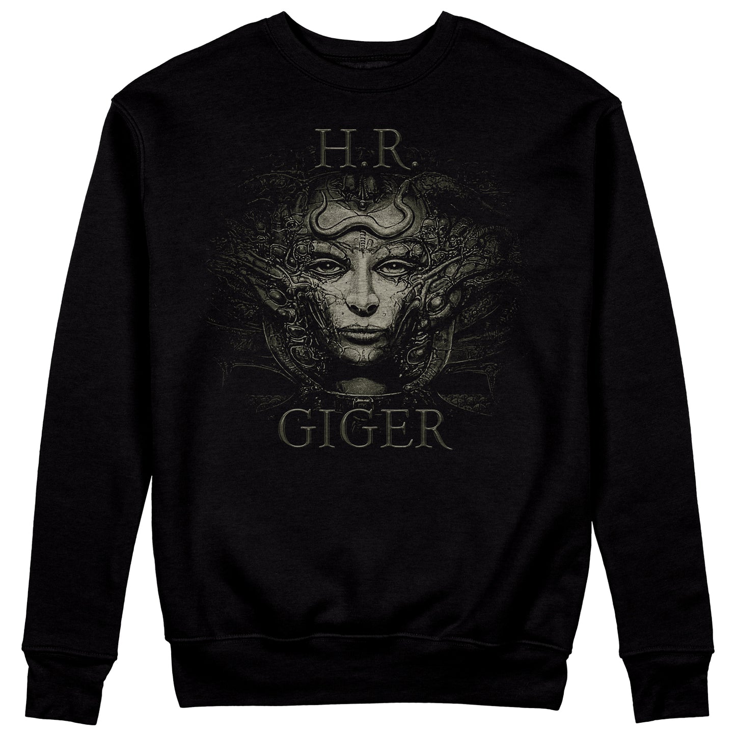 Felpa Girocollo HR G1G3R - Dark - Art  - Giger #chooseurcolor