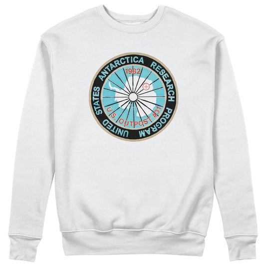 Felpa Girocollo Unisex THE THING ANTARCTICA RESEARCH PROGRAM 82 - Cinema  #chooseurcolor
