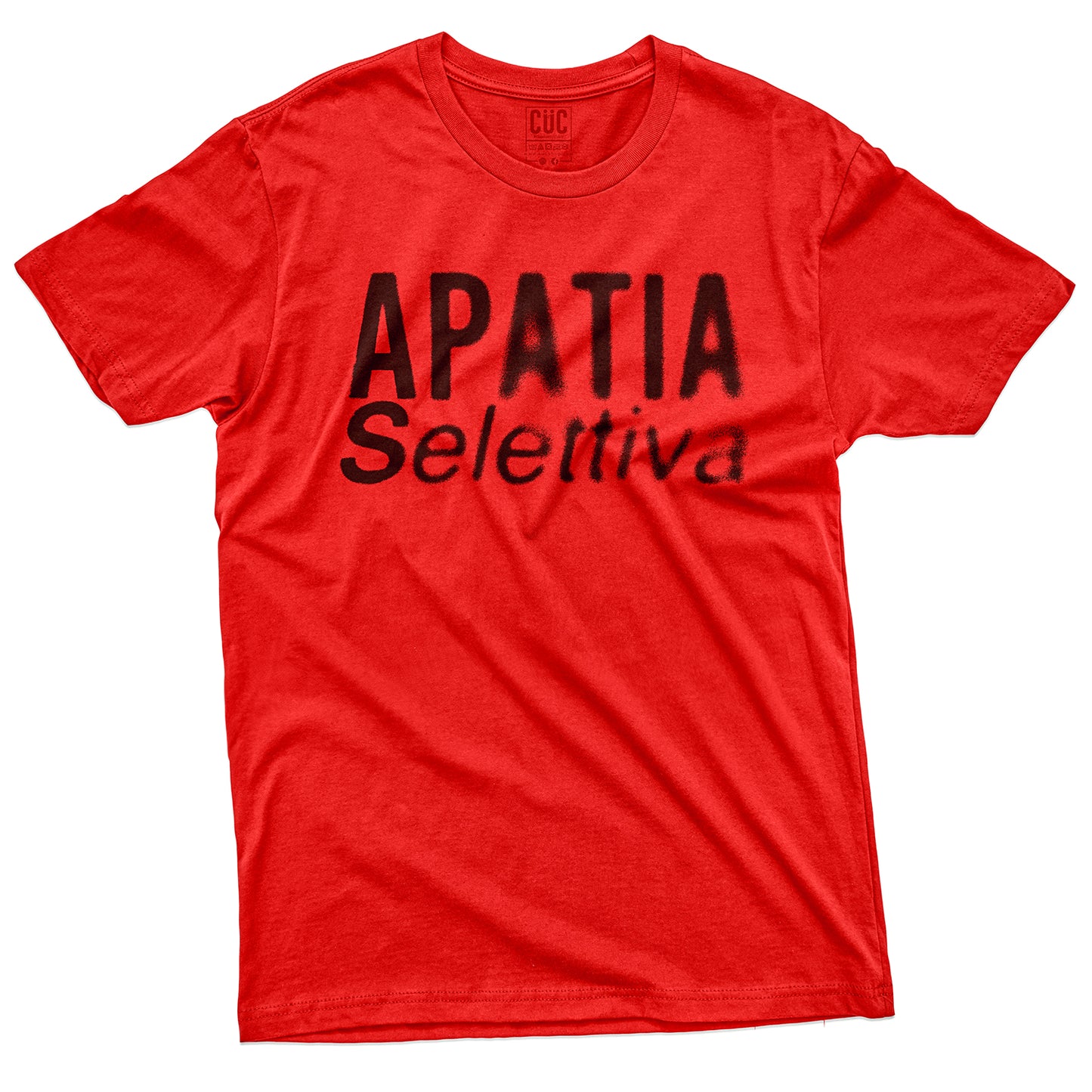 CUC T-Shirt APATIA Selettiva - Red  #chooseurcolor