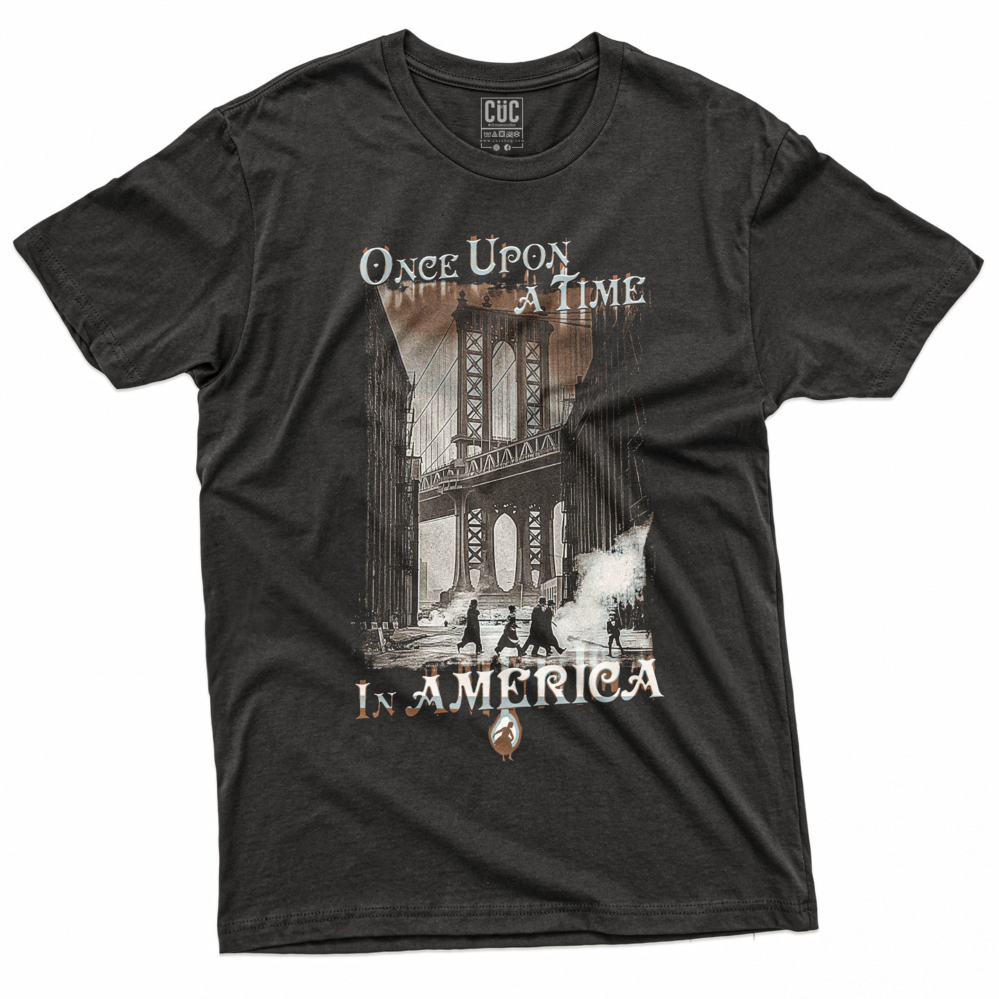 CUC T-Shirt ONCE UPON AMERICA - C'era una  Volta in America - Sergio Leone- Cult   #chooseurcolor