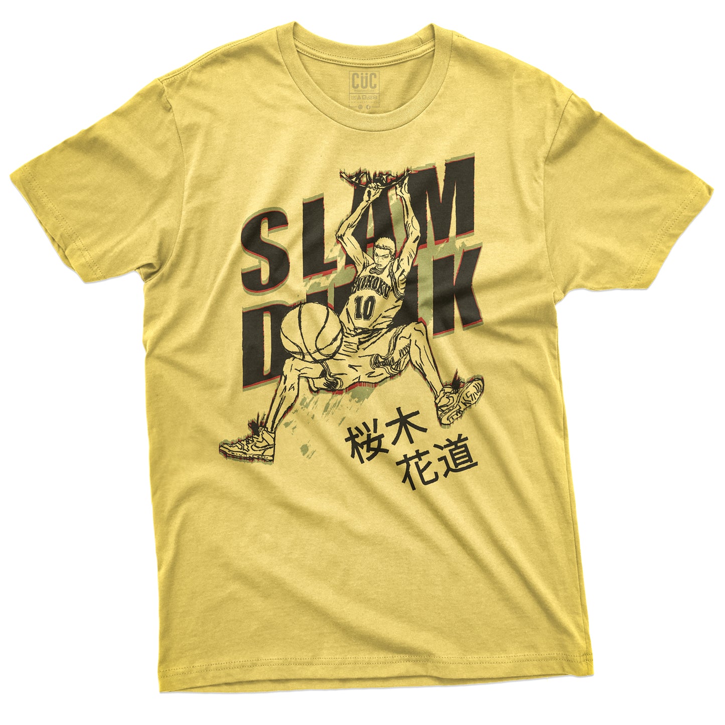 CUC T-Shirt SLAM DUNK - Hanamichi Sakuragi - Anime #chooseurcolor