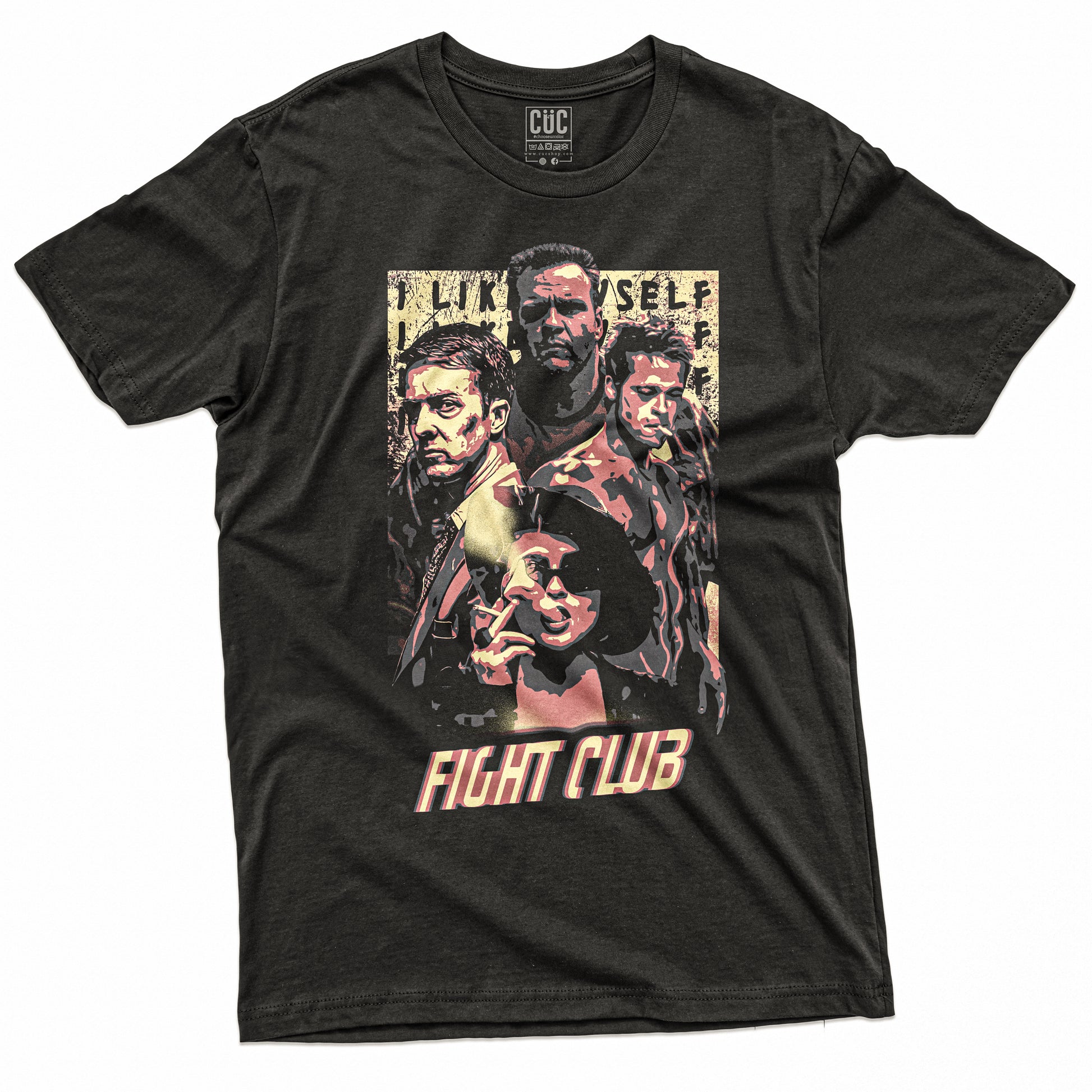 CUC T-Shirt FIGHT CLUB Movie Cult #chooseurcolor