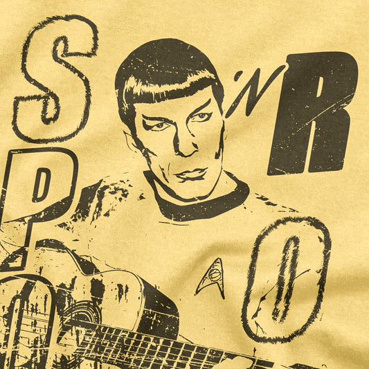 CUC T-Shirt SPOCK 'N ROLL - Star Trek - Music #chooseurcolor