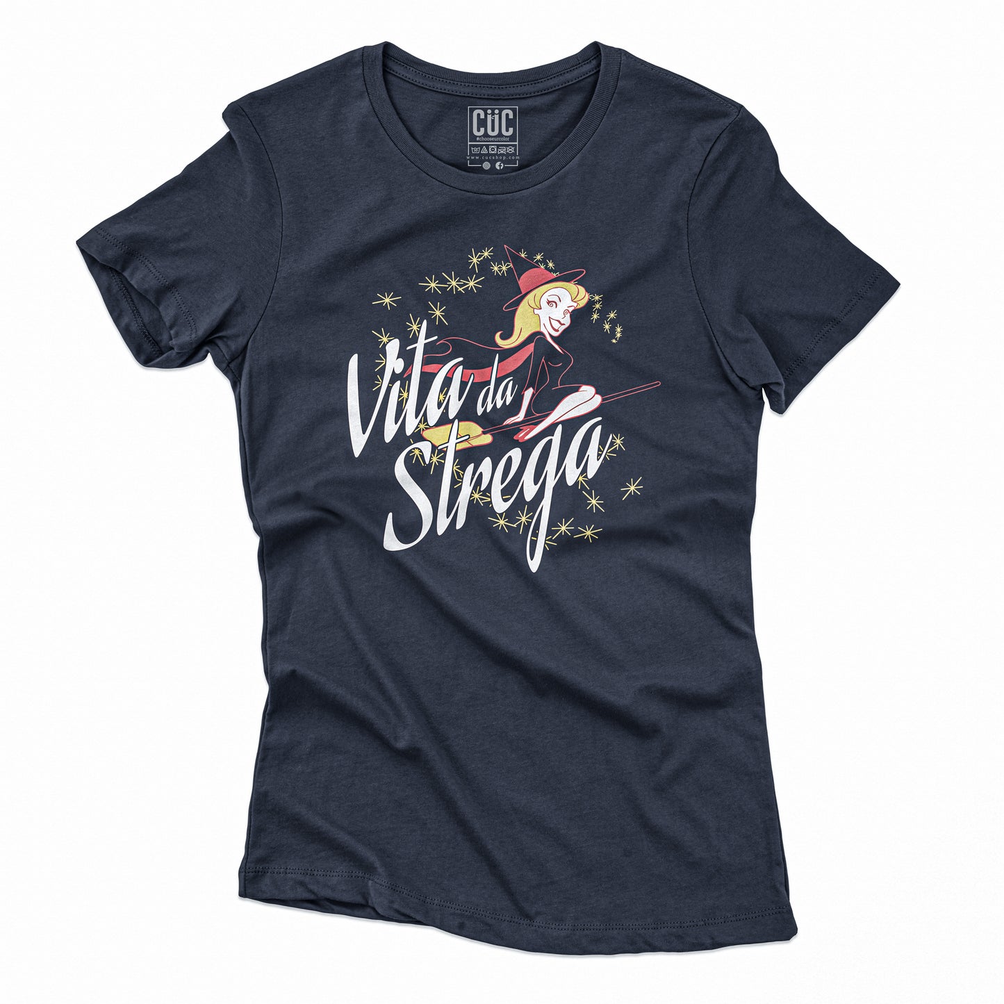CUC T-Shirt BEWITCHED Dark - Vita da Strega - Retro - SitCom #chooseurcolor