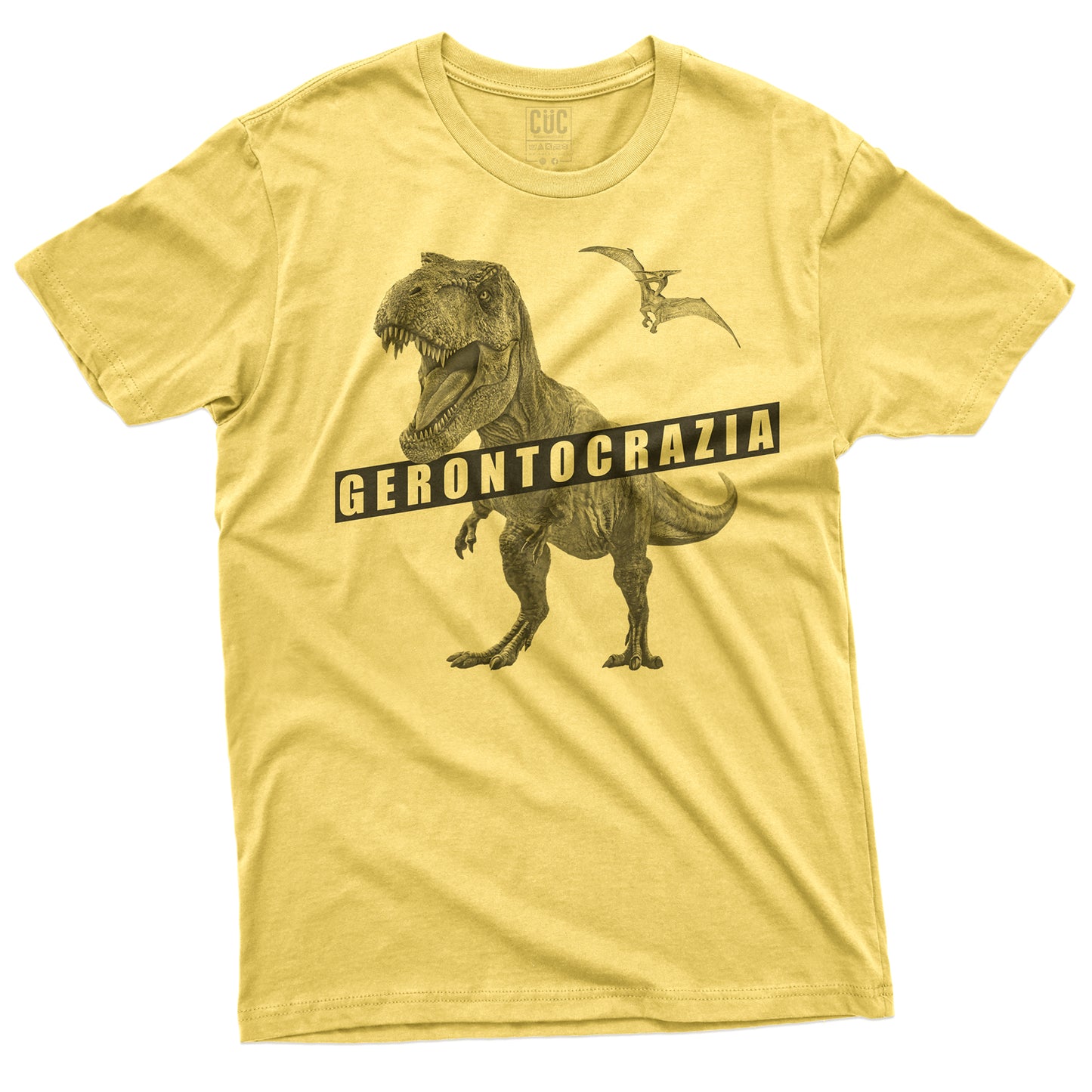 CUC T-Shirt GERONTOCRAZIA - Tirannosauro - T Rex  #chooseurcolor